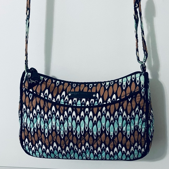 Vera Bradley Handbags - Vera Bradley Sierra Stream ( Retired ) Crossbody Bag